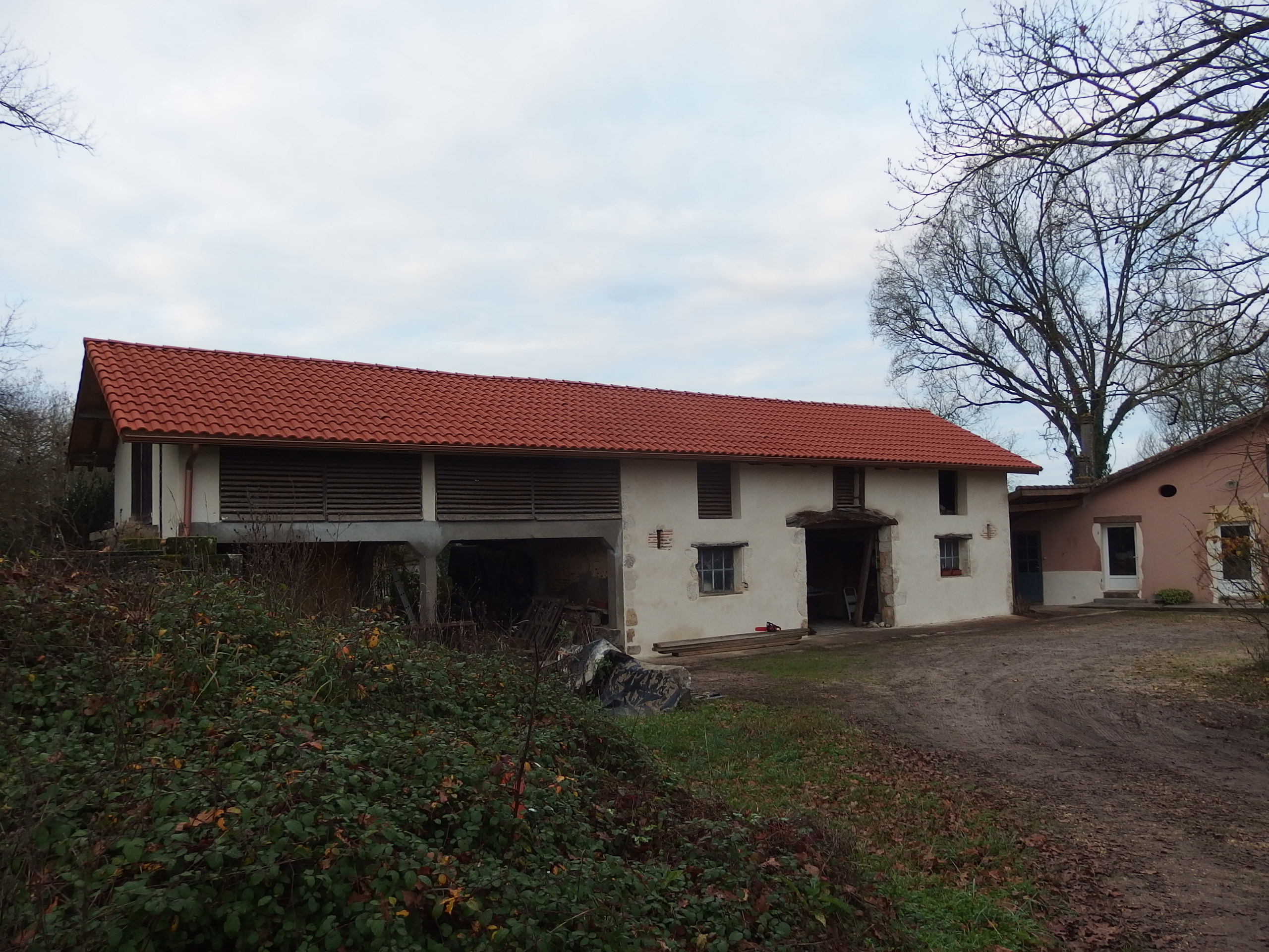 Enduits extérieurs à la chaux